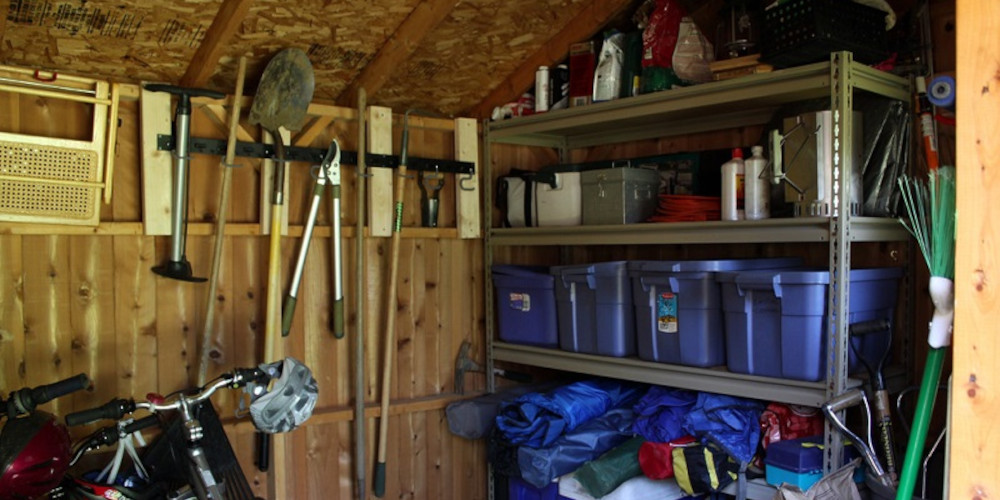 Shed Storage Ideas How To Organise A, Large Shed Storage Ideas