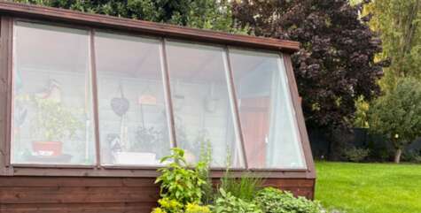 Tiger Potting Shed Exterior with Windows