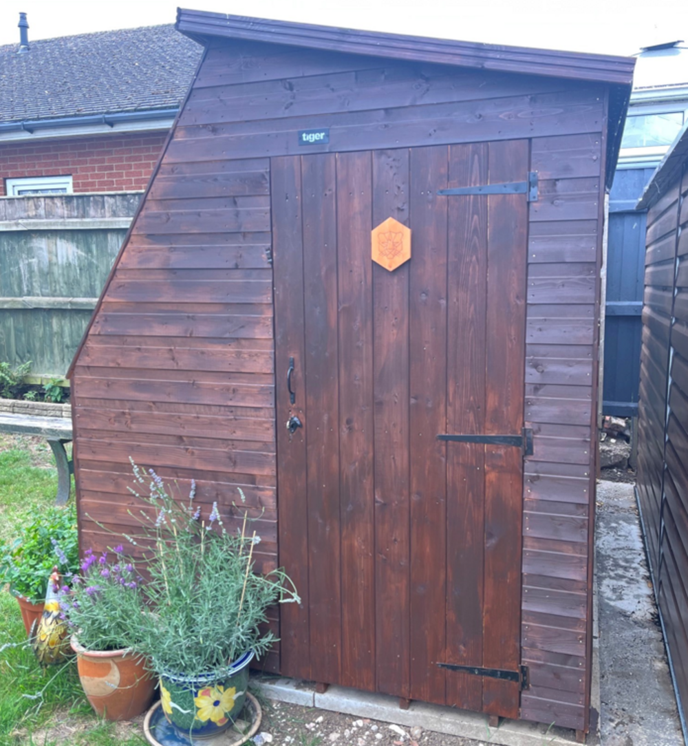Tiger Potting Shed With Door on Opposite Side