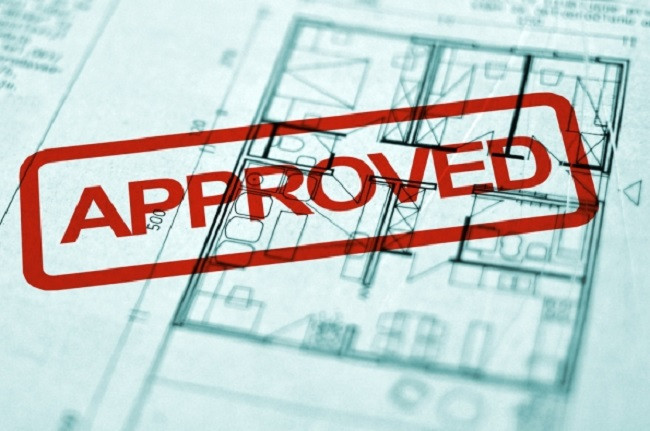 Planning permission "approved" graphic