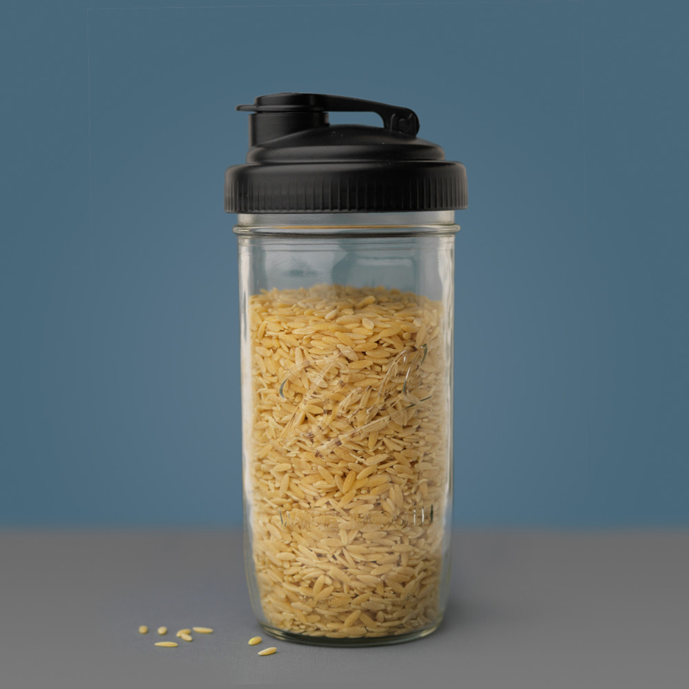 Rice in a Mason Jar