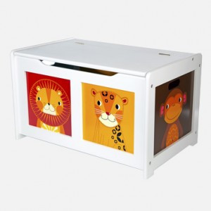 White Safari Toy Box - jojo maman (1)