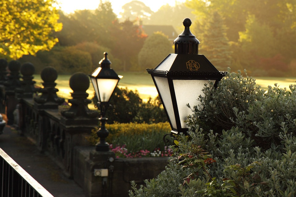 Add in attractive outdoor lighting to increase curb appeal. 