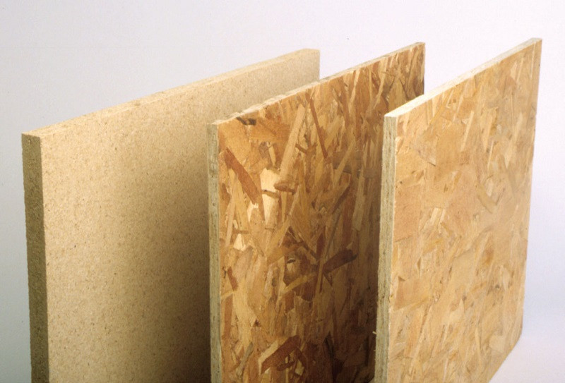 Three types of OSB /plywood