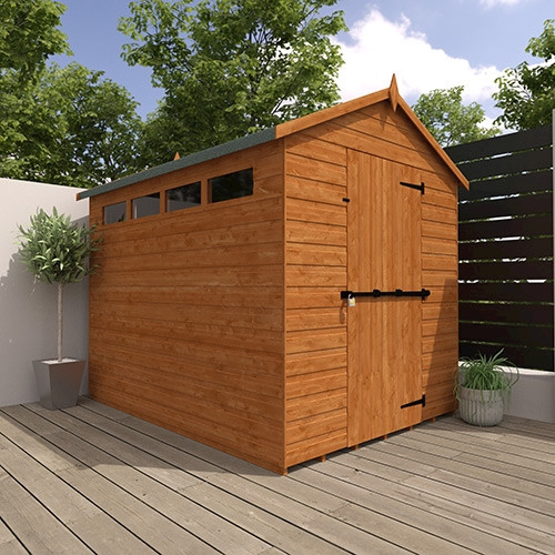 In terms of security, the Security Apex is surely the best garden shed out there