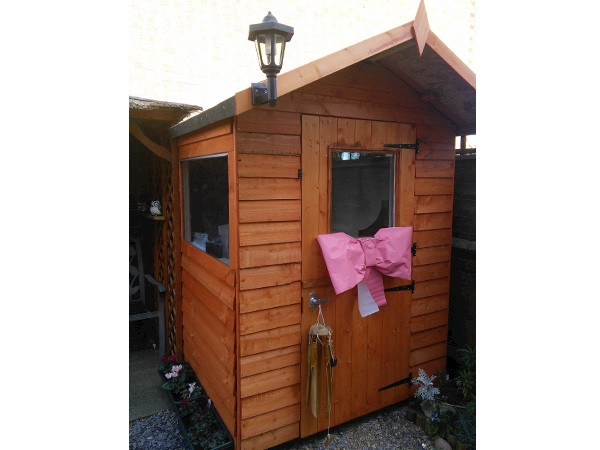 True to its name, the Tiger Value Overlap has to be the best value garden shed on the market