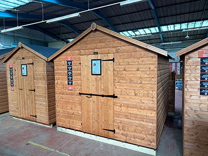 Tiger Sheds Showsite