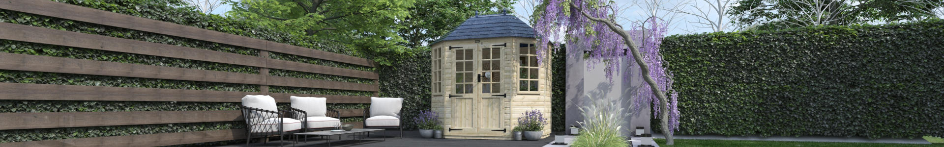 Hip Roof Summerhouses