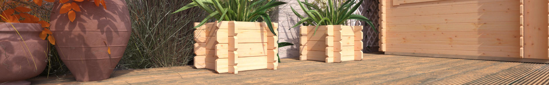 Wooden Planters