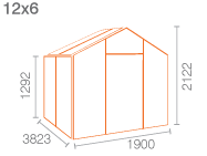 4x6 Elite Craftsman Greenhouse