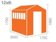 4x4 Tiger Shiplap Apex Shed | Heavy Duty Framing