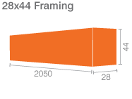 5ft Standard Framing