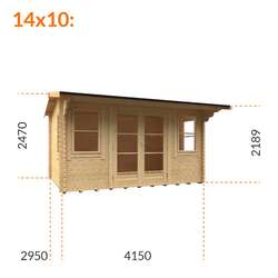 14x10w Delta | 44mm REDUCED HEIGHT