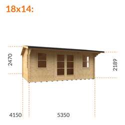 18x14w Delta | 44mm REDUCED HEIGHT