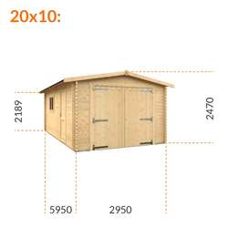 20x10w Malayan Garage | 44mm REDUCED HEIGHT