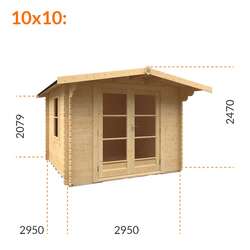 10x10w Panthera | 28mm REDUCED HEIGHT