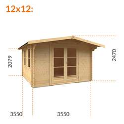 12x12w Panthera | 28mm REDUCED HEIGHT