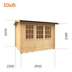 10x8w Persian | 28mm REDUCED HEIGHT