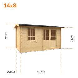 10x8w Persian | 28mm REDUCED HEIGHT