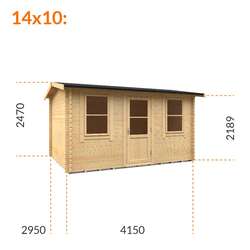 12x8w Rosen | 44mm REDUCED HEIGHT