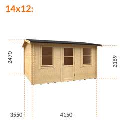 12x8w Sabre | 28mm REDUCED HEIGHT