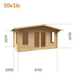 10x14w Shere | 44mm REDUCED HEIGHT