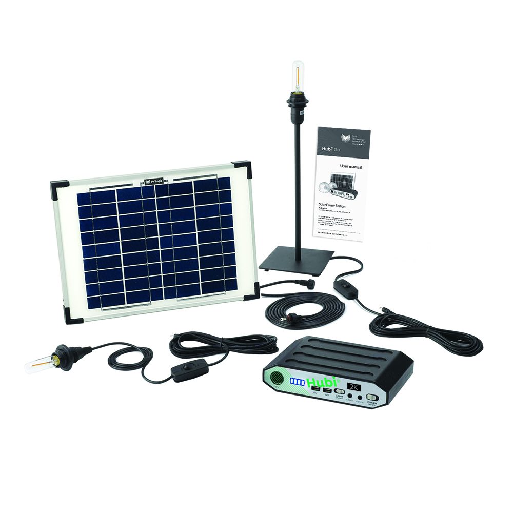 Hubi Retro 2 - Solar Lighting Kit