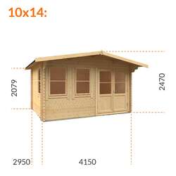 10x14w Zeta | 44mm REDUCED HEIGHT