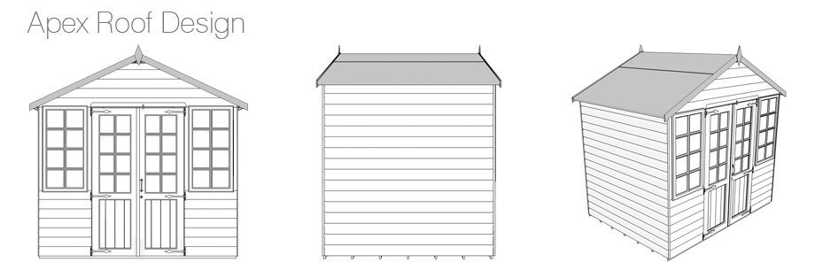 Profiles of an Apex Roof Summer House