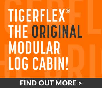 TigerFLex - The Original Modular Log Cabin Range