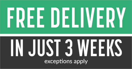 Free Delivery In Just 3 Weeks