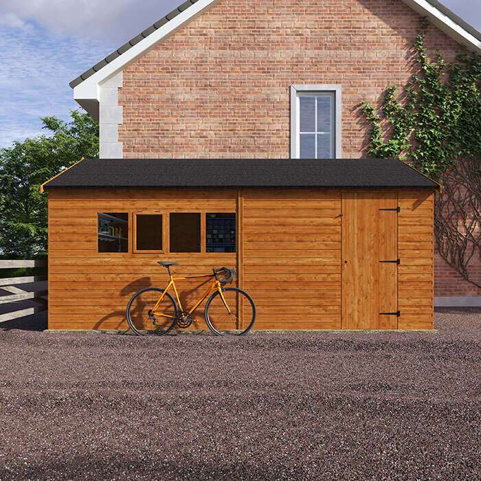 Tiger Wooden Garage