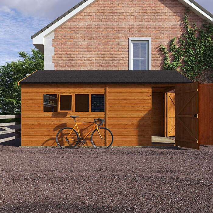 Tiger Wooden Garage