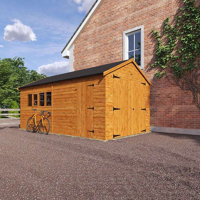 Tiger Wooden Garage