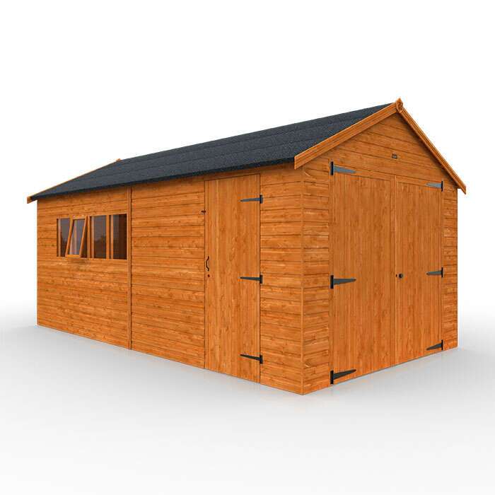 Tiger Wooden Garage