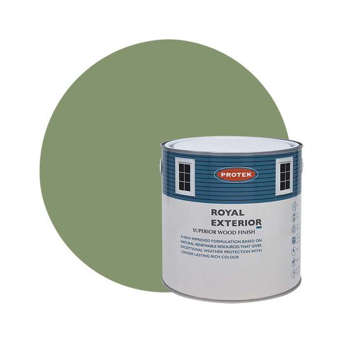 5L Sage Leaf Exterior Paint - Tiger Sheds