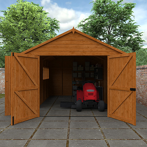 Tiger Wooden Garage