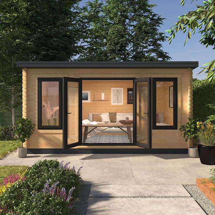 The Onyx | 44mm Insulated Log Cabin
