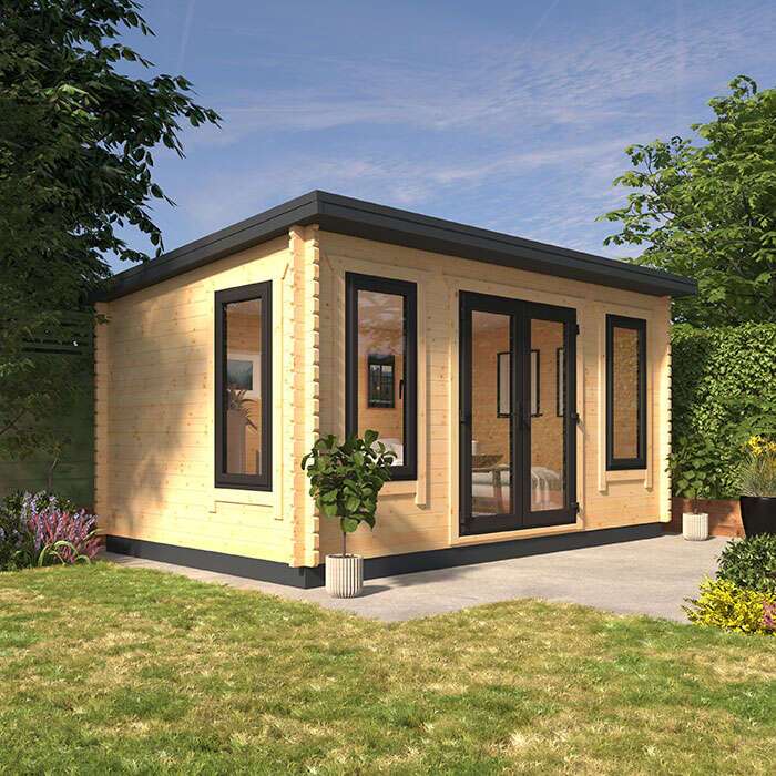 The Onyx | 44mm Insulated Log Cabin