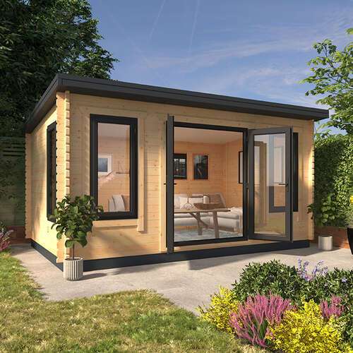 The Onyx | 44mm Insulated Log Cabin
