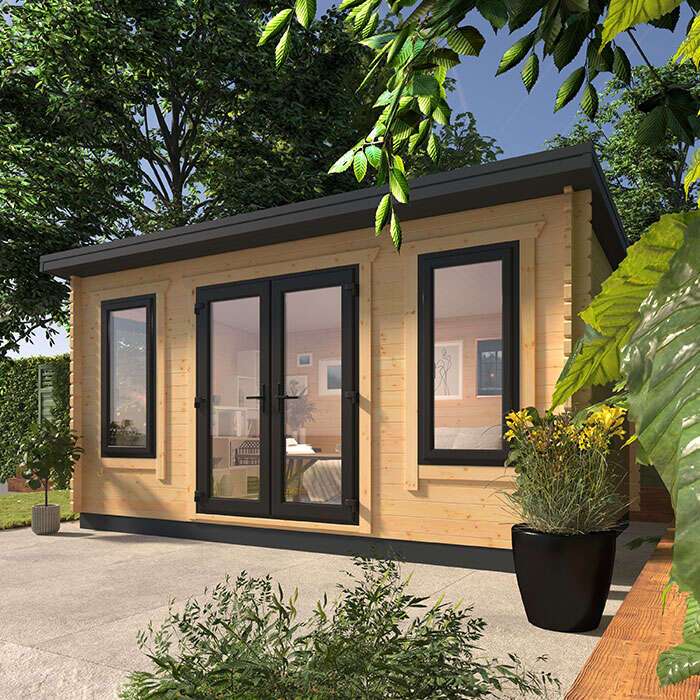 The Onyx | 44mm Insulated Log Cabin