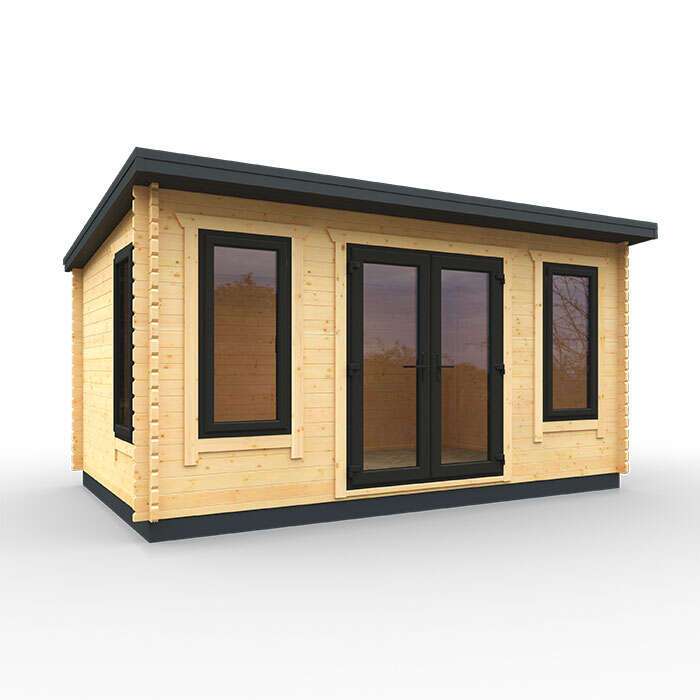 The Onyx | 44mm Insulated Log Cabin
