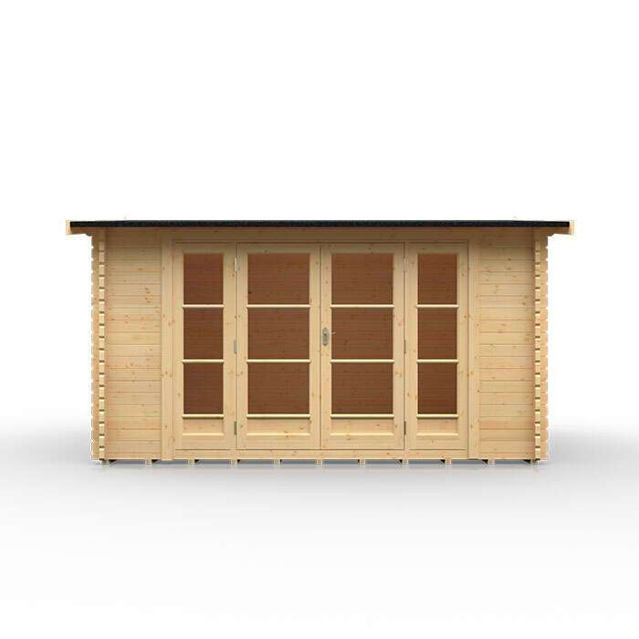 The Balinese | 44mm Log Cabin REDUCED HEIGHT