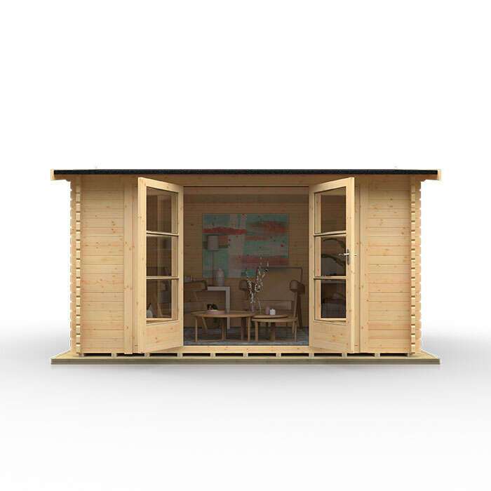 The Balinese | 44mm Log Cabin REDUCED HEIGHT