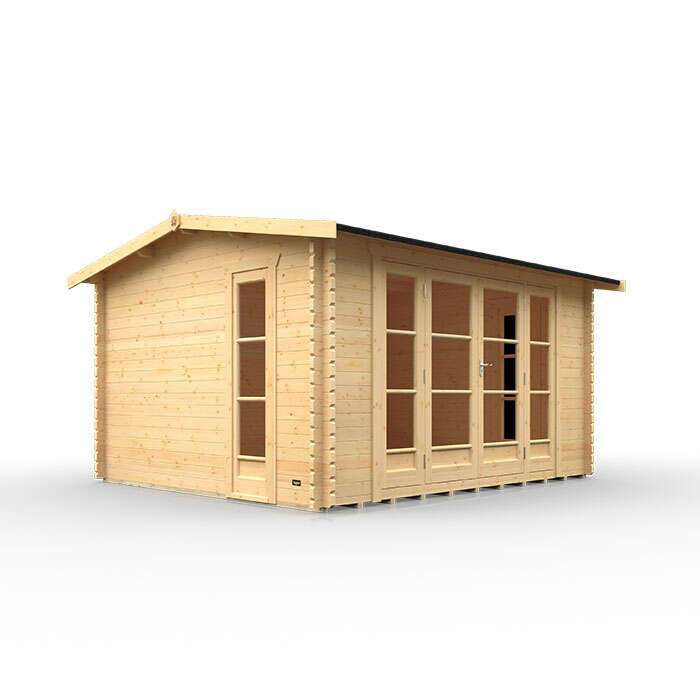 The Balinese | 44mm Log Cabin REDUCED HEIGHT