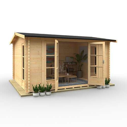 The Balinese | 44mm Log Cabin REDUCED HEIGHT