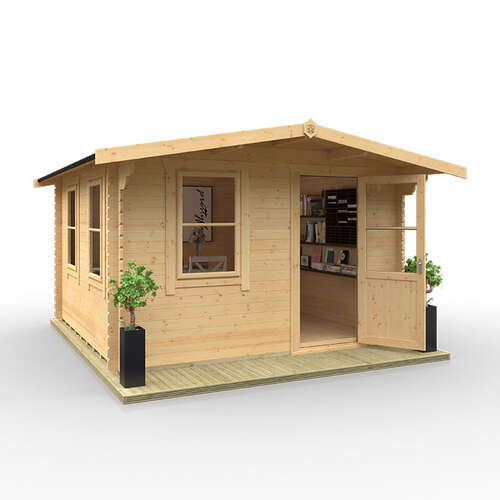 The Caspian | 28mm Log Cabin REDUCED HEIGHT