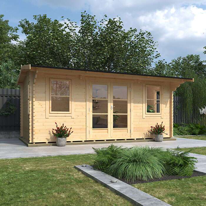 The Delta | 44mm Log Cabin REDUCED HEIGHT