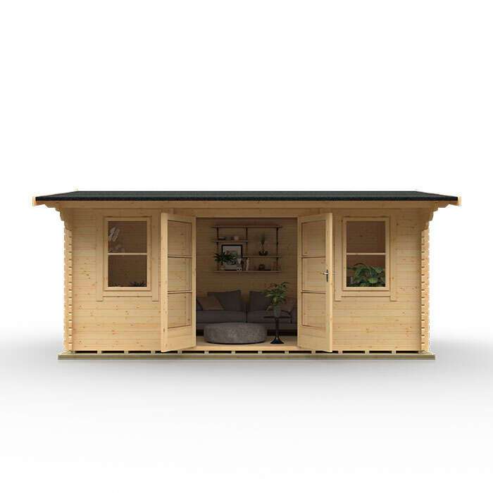 The Delta | 44mm Log Cabin REDUCED HEIGHT