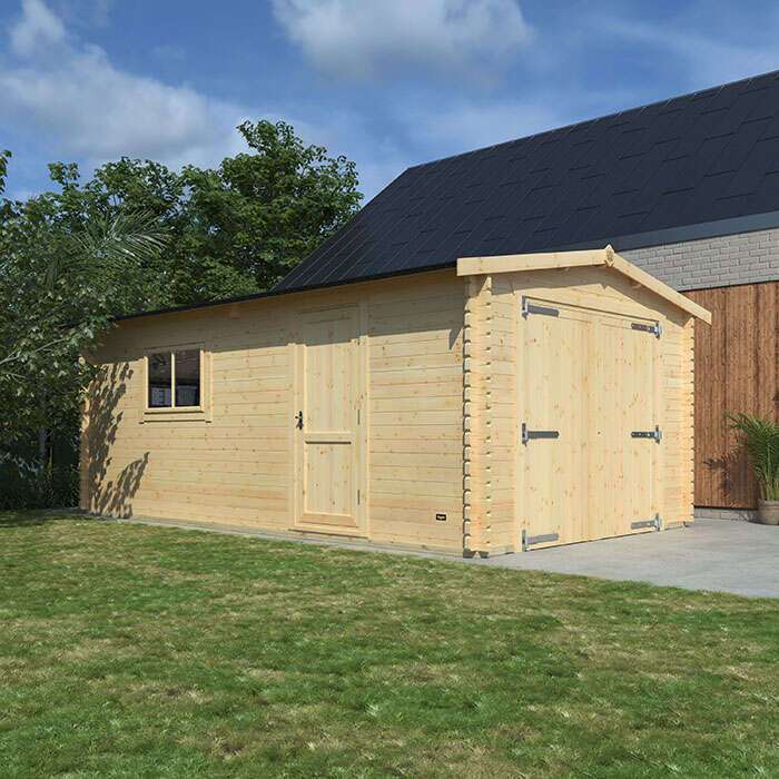 The Malayan Garage | 44mm Log Cabin REDUCED HEIGHT